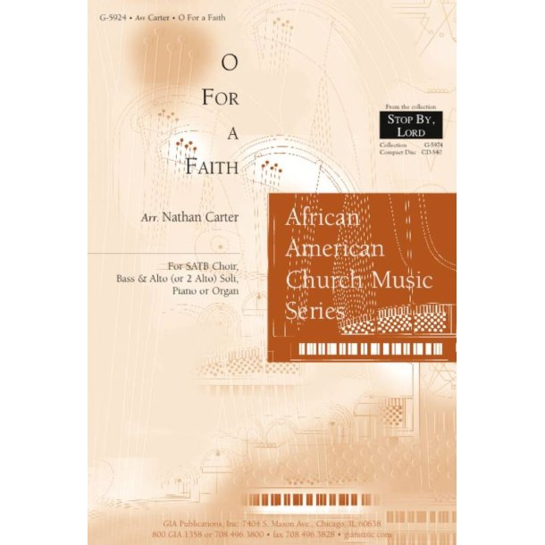 O for a Faith