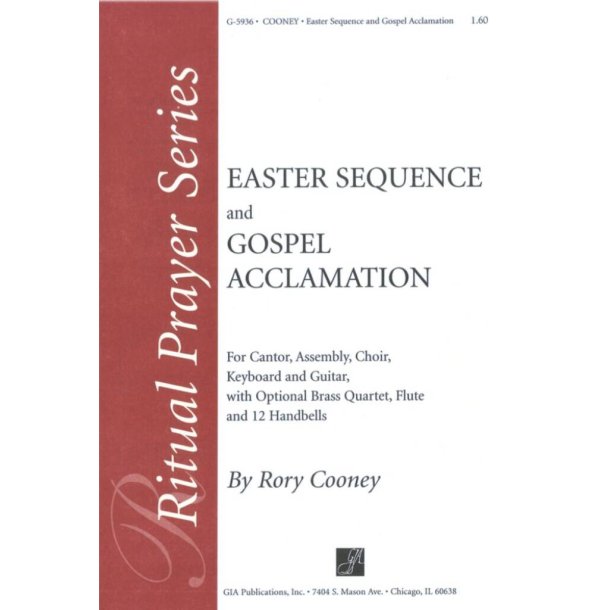 Easter Sequence and Gospel Acclamation : Handbells - 12 bells (requires a 4 octaves set)