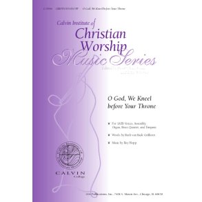 O God, We Kneel before Your Throne : Brass quintet - 2 Trumpets, 2 Trombones, Tuba, Timpani