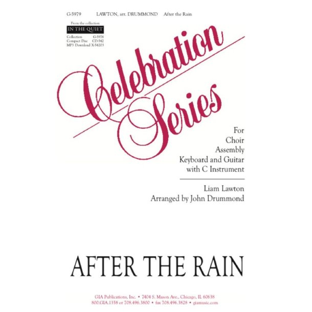 After the Rain : C Instrument