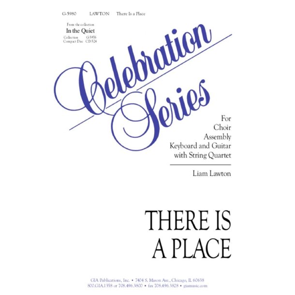 There Is a Place - Instrument edition : Violin I- Violin II- Viola- Cello