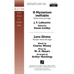 O Mysterium ineffabile / Love Divine