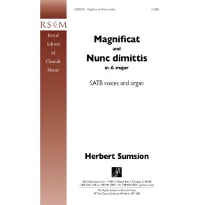 Magnificat and Nunc Dimittis in A Major