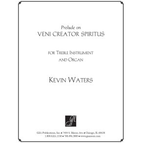 Veni Creator Spiritus : Variations for treble instrument B-flat or C and manuals-only organ.