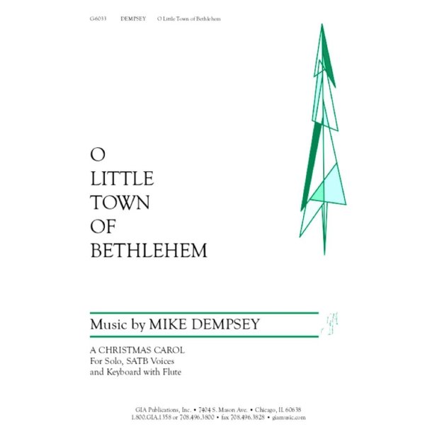 O Little Town of Bethlehem : Flute