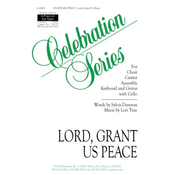 Lord, Grant Us Peace : Cello