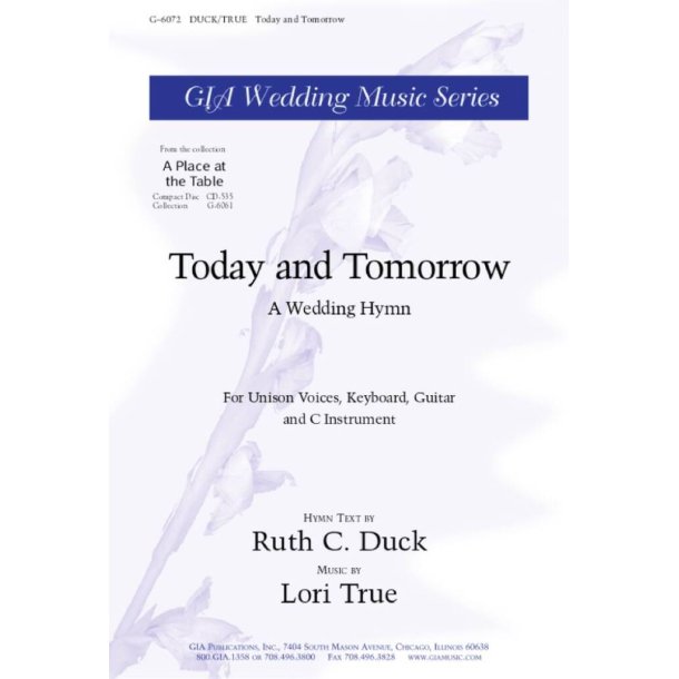 Today and Tomorrow : C Instrument