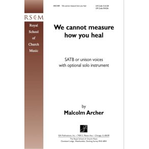 We Cannot Measure How You Heal : C Instrument