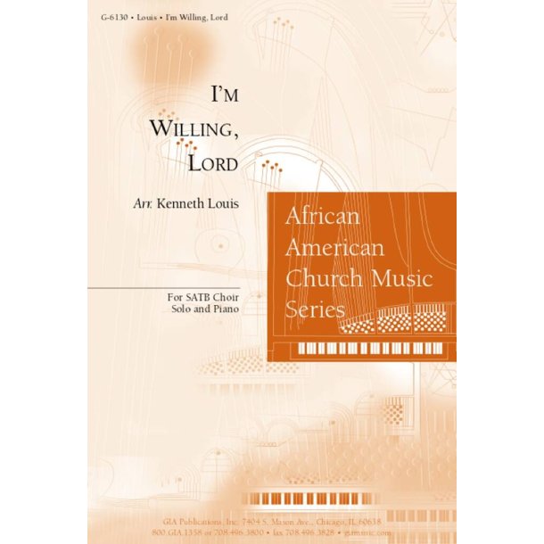 I'm Willing, Lord