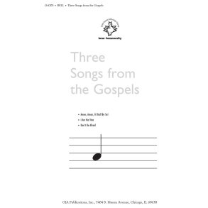 Three Songs from the Gospels