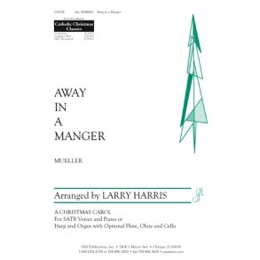 Away in a Manger : Harp, Organ, Flute, Oboe, Cello, Full Score