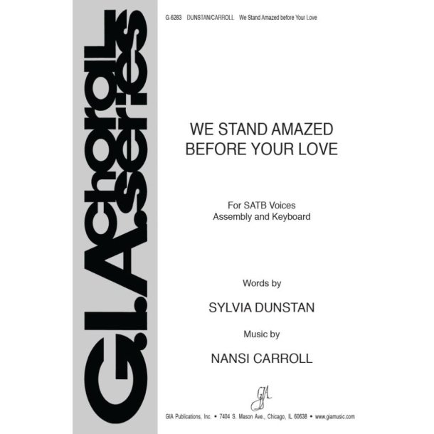 We Stand Amazed before Your Love