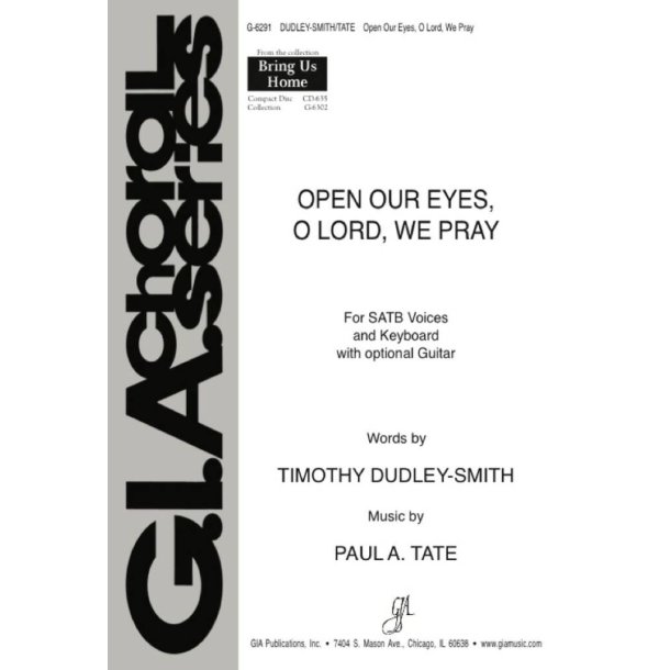Open Our Eyes, O Lord, We Pray