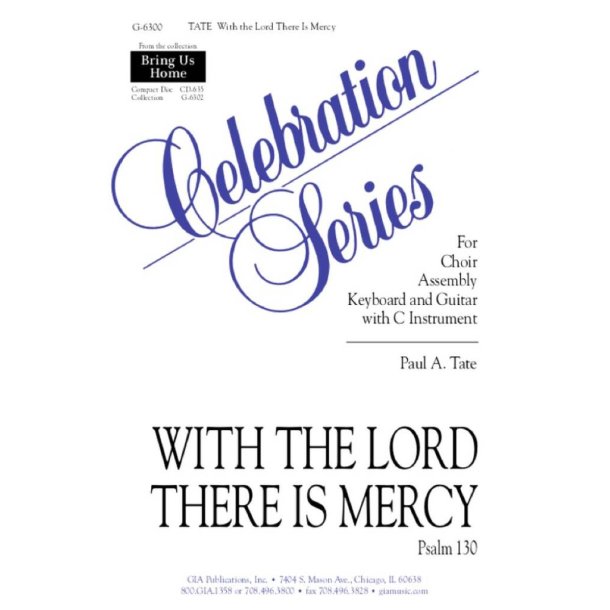 With the Lord There Is Mercy : C Instrument