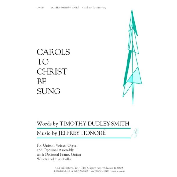Carols to Christ be Sung : Full Score, Flute, Violin, 2 Horns in F, Guitar, Piano, 3-5 octave Handbells
