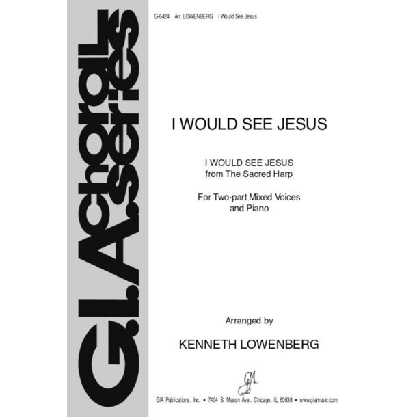 I Would See Jesus