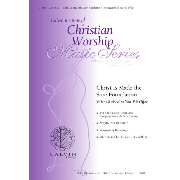 Christ Is Made the Sure Foundation : 2 trumpets, 2 trombones