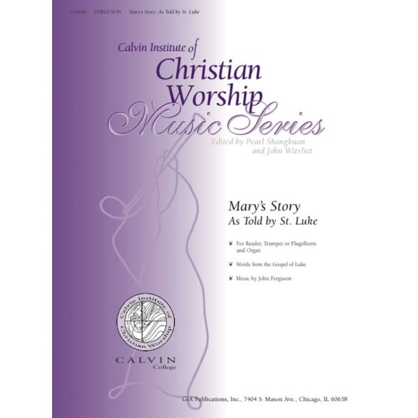 Mary's Story - Instrument : Flugelhorn or Trumpet in Bb or C