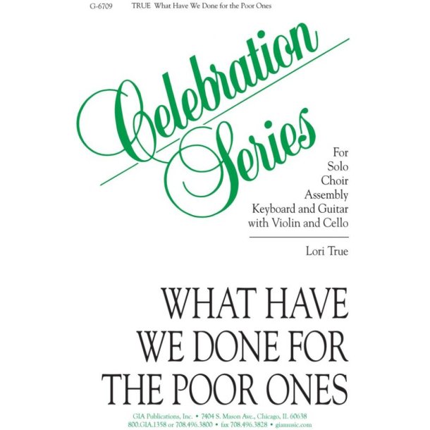 What Have We Done for the Poor Ones - Guitar : Guitar