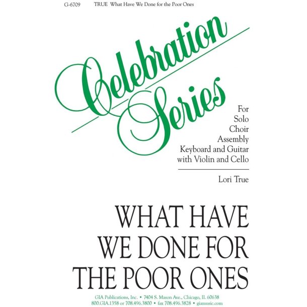 What Have We Done for the Poor Ones