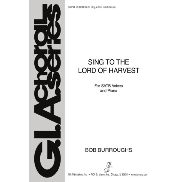 Sing to the Lord of Harvest