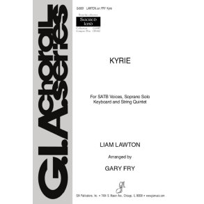 Kyrie - Instrument Parts : String Quintet - Violin 1, Violin 2, Viola, Cello, Bass