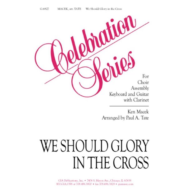 We Should Glory in the Cross - Guitar : Guitar