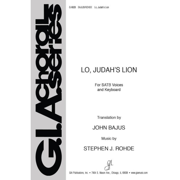 Lo, Judah's Lion