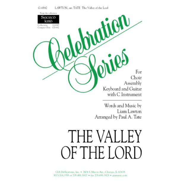 Valley of the Lord, The : C Instrument