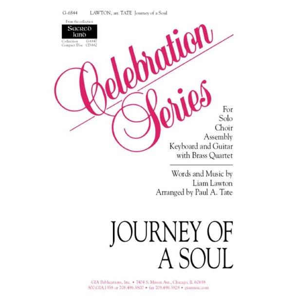 Journey of a Soul - Instrument Parts : 2 Trumpets in B-flat and C, 1 Trombone, 1 Bass Trombone (or Tuba)