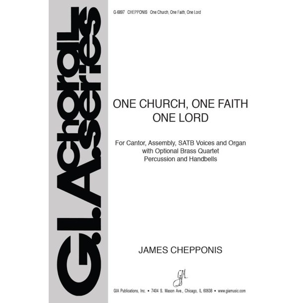 One Church, One Faith, One Lord : 2-3 octaves handbells