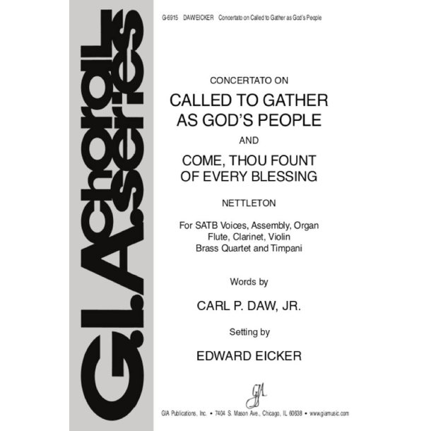 Called to Gather as God's People
