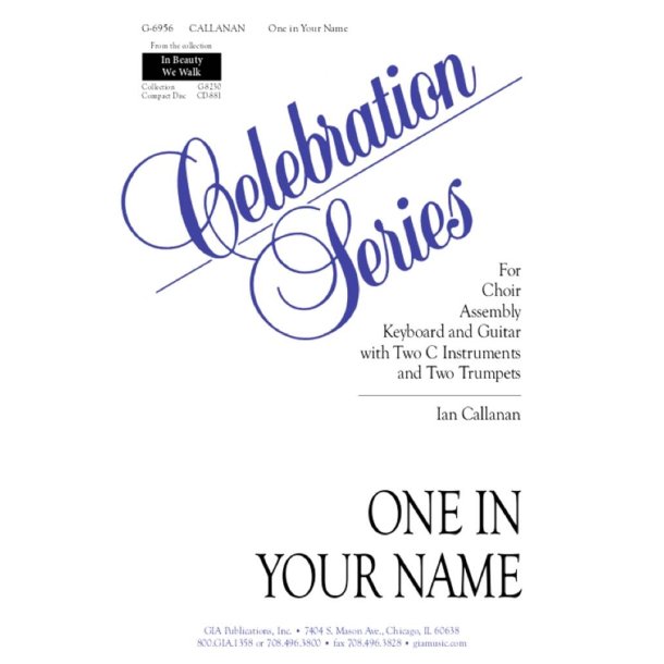 One in Your Name - Guitar part : Guitar