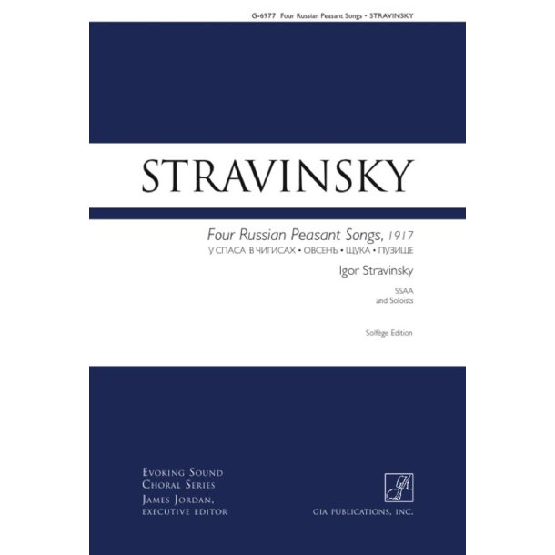 Four Russian Peasant Songs