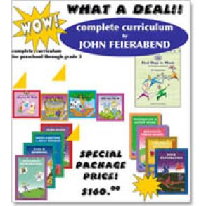 First Steps in Music: Preschool and Beyond : Curriculum Book, 8 Books and 4 CDs