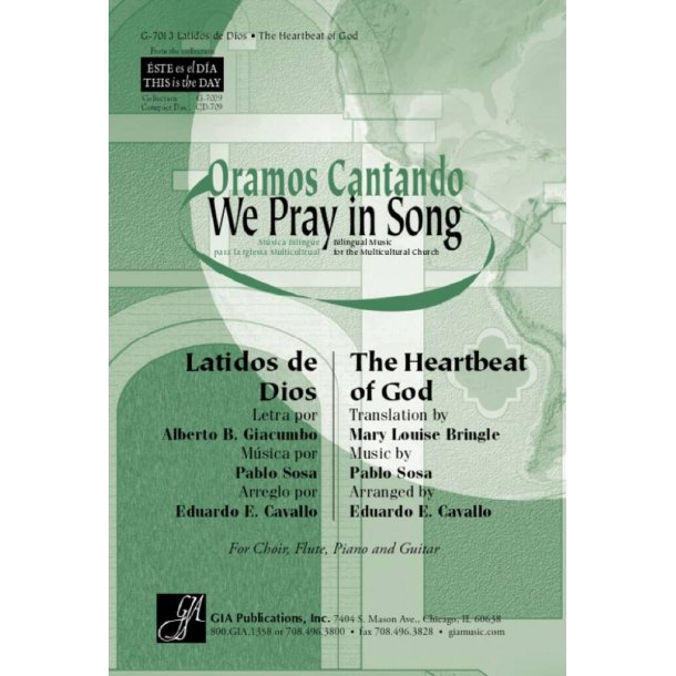 Latidos de Dios/ The Heartbeat of God : Flute