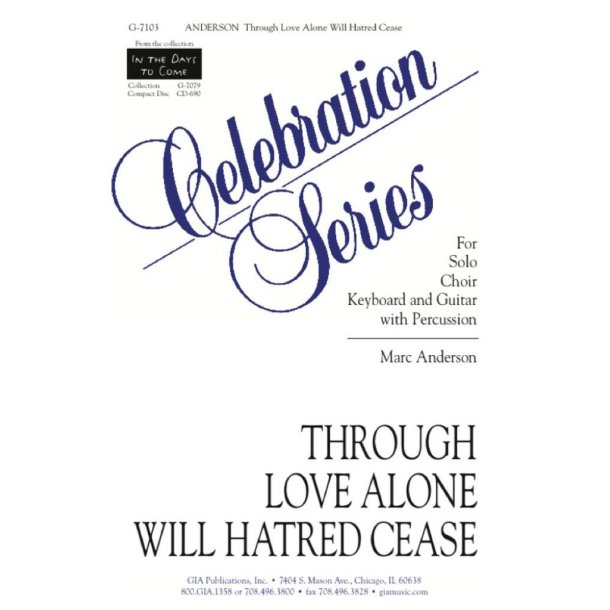 Through Love Alone Will Hatred Cease : Percussion