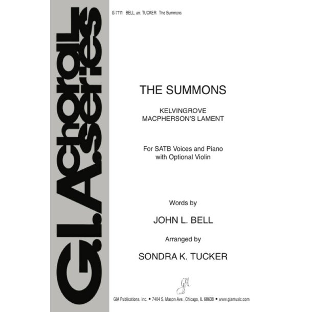 The Summons - Instrument part : Violin part