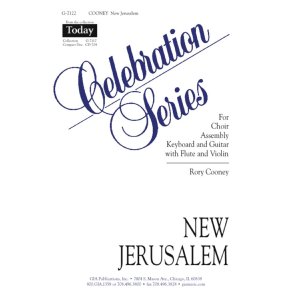 New Jerusalem : For Choir Assembly Keyboard and Guitar with Flute and Violin - Flute incl.