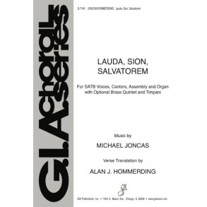 Lauda, Sion, Salvatorem : Full score and parts: Horn in F- 2 Trumpets- 2 Trombones- and Timpani