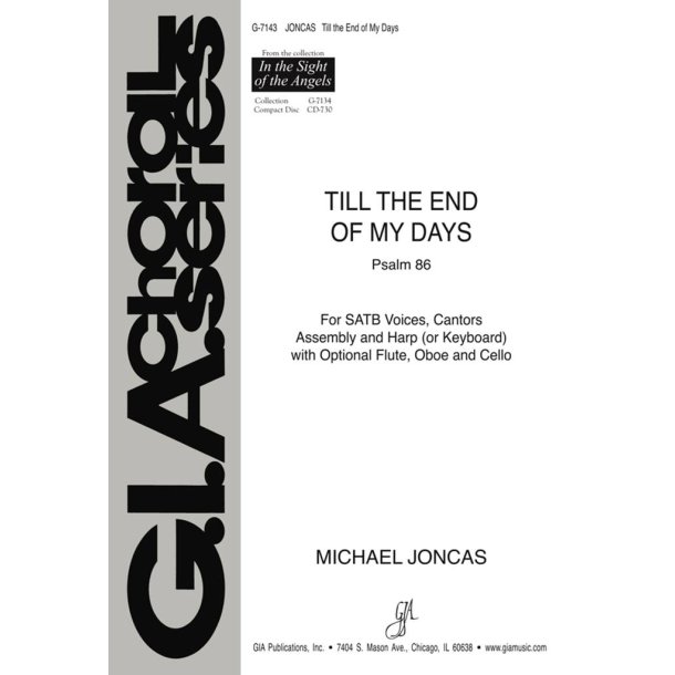 Till the End of My Days : Full Score, Flute, Oboe, Cello and Harp