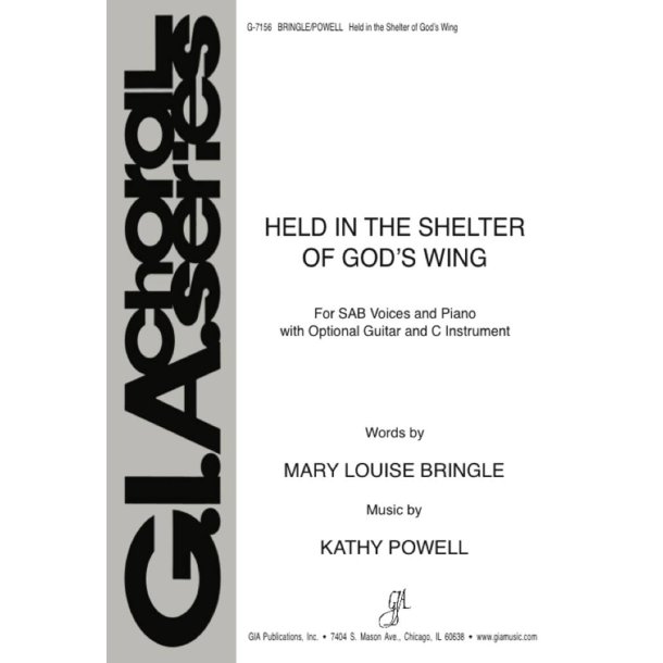 Held in the Shelter of God's Wing : Guitar