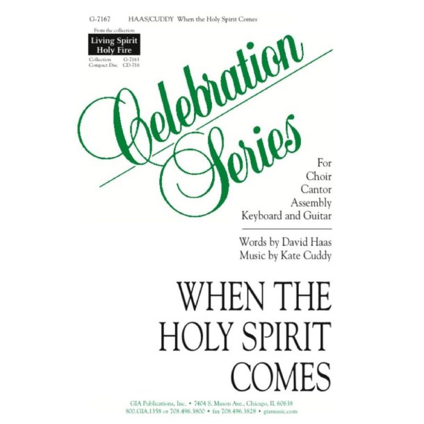 When the Holy Spirit Comes : Guitar