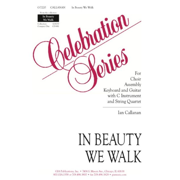 In Beauty We Walk - Instrument parts : C Instrument, String Quartet