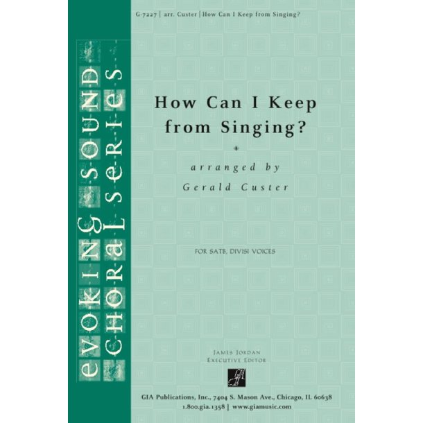How Can I Keep from Singing : Full Score, Trumpet 1, Trumpet 2, Horn, Trombone, Tuba (Brass Quintet)