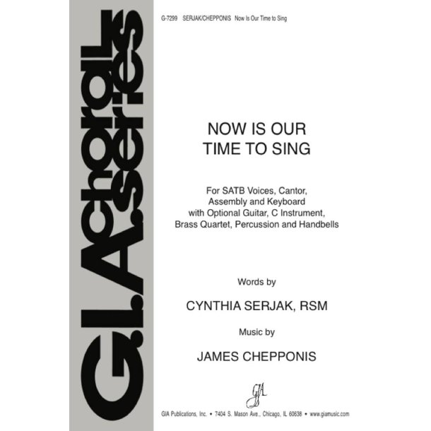 Now Is Our Time to Sing - Instrument edition : C Instrument, Brass Quartet, Percussion