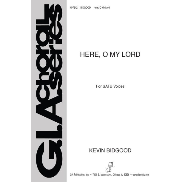 Here, O My Lord