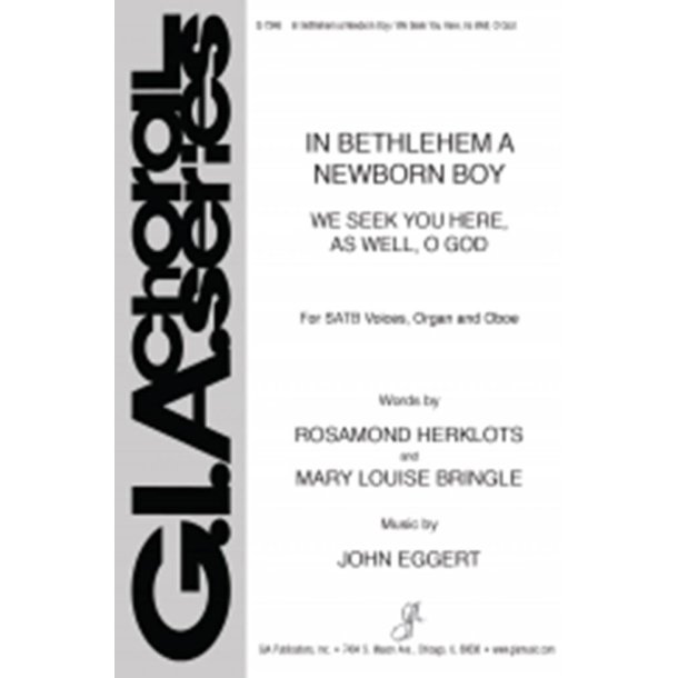 In Bethlehem a Newborn Boy : Oboe