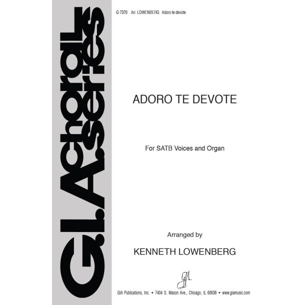 Adoro Te Devote