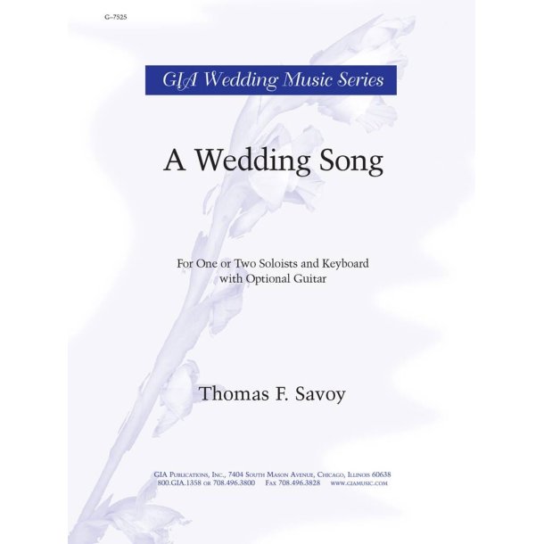 A Wedding Song